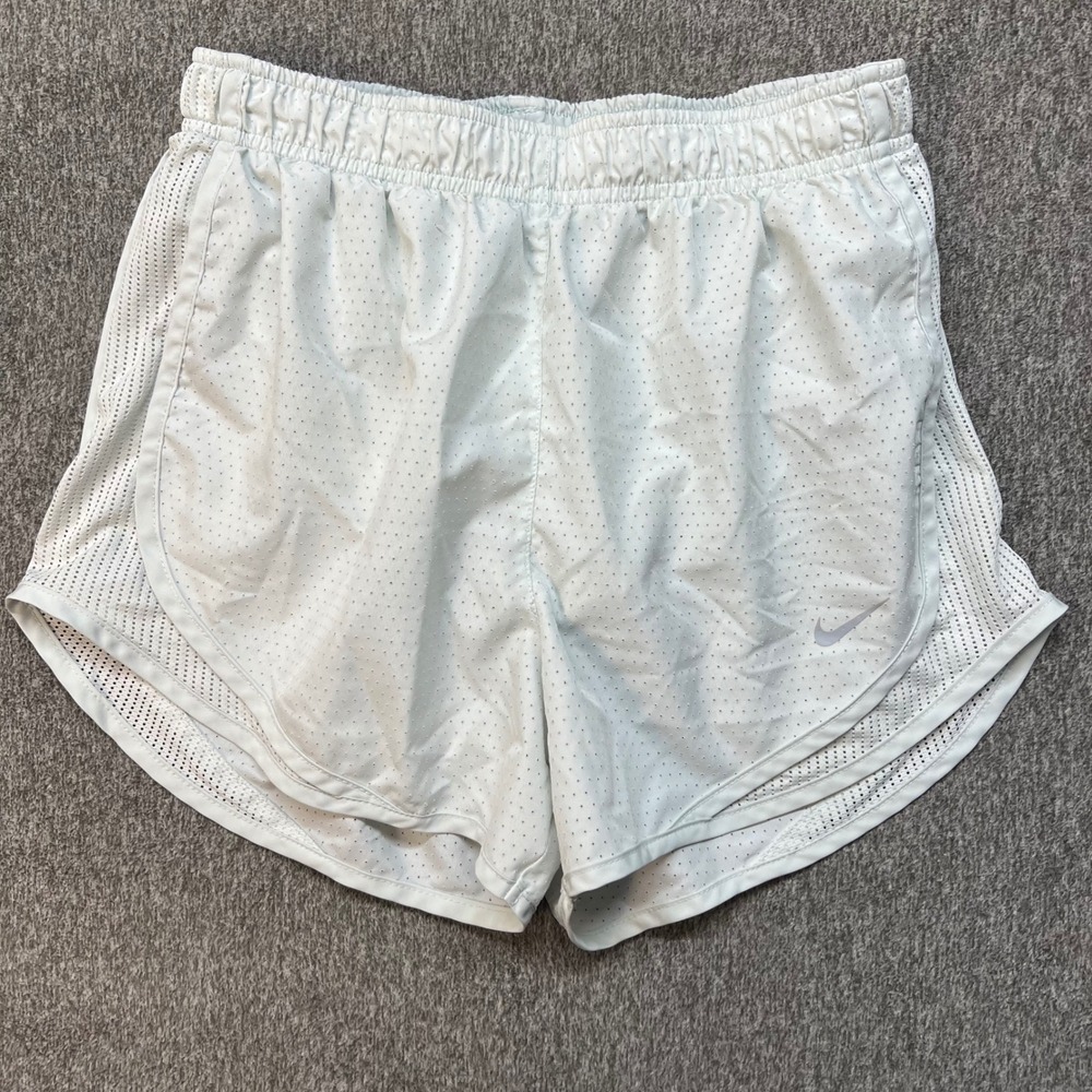 Nike Dri-FIT Mens Running Shorts Small Grey Perforated Mesh CI1764-005‎
